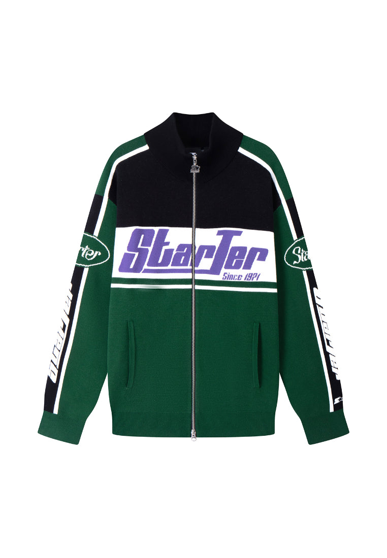 Racing Knit Jacket