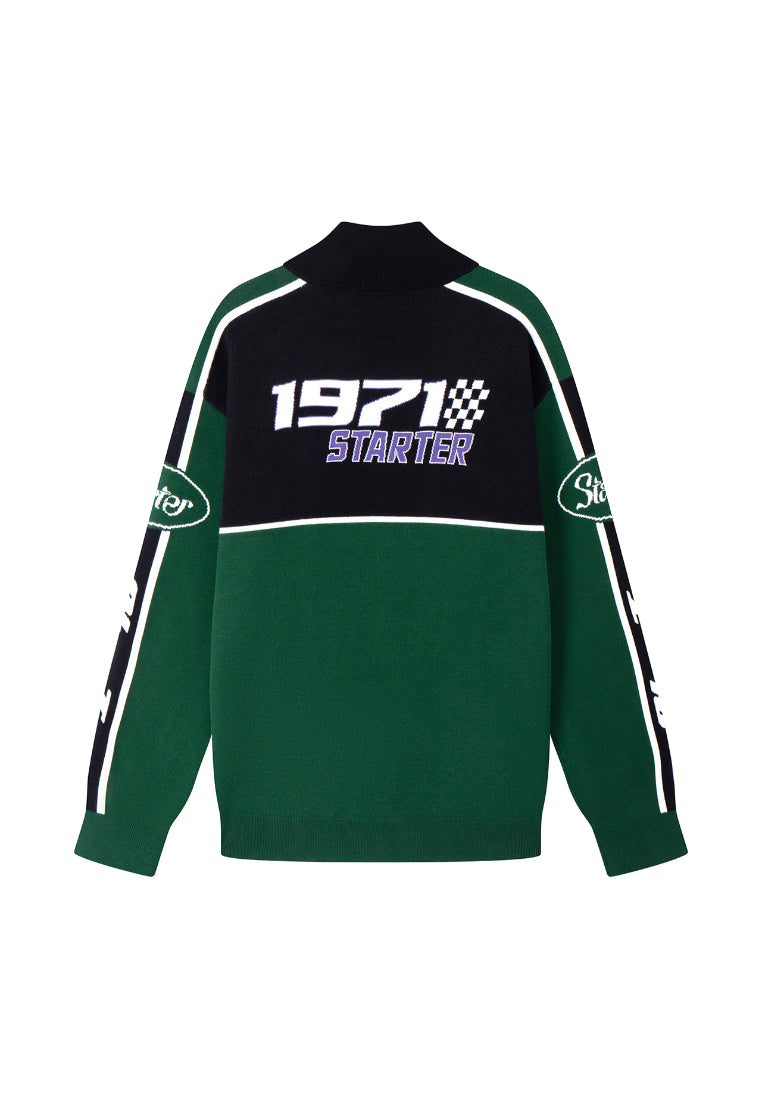 Racing Knit Jacket